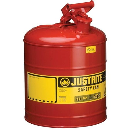 JUSTRITE 5 gal Red Steel 7150100